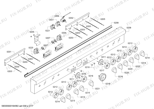 Схема №7 PRD606RCSG, Thermador с изображением Кабель для плиты (духовки) Bosch 12018568