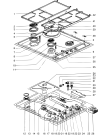 Схема №1 TI31 (F009515) с изображением Запчасть для электропечи Indesit C00125271