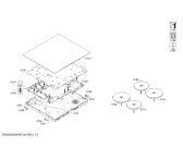 Схема №2 PUG611BB1E с изображением Стеклокерамика для плиты (духовки) Bosch 00777397