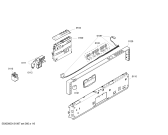 Схема №3 SGVATH3 с изображением Набор кнопок для посудомоечной машины Bosch 00609334
