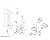 Схема №2 S51L43X1RU с изображением Панель управления для посудомоечной машины Bosch 00742580