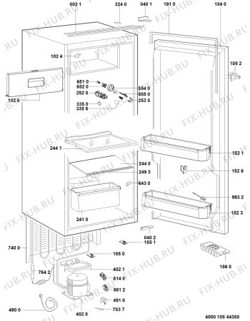 Термостат для холодильника Indesit Hotpoint-Ariston ТАМ 133-1М-91-1,5-4,8-1-А 851092 Original