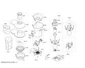 Схема №1 MES1030 с изображением Замок (блокатор) двери Bosch 00605783