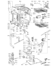 Схема №2 ADG 9928/1 с изображением Обшивка для электропосудомоечной машины Whirlpool 480140101368