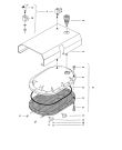Схема №2 STIRELLA 410 PROFESSIONAL с изображением Подошва для электропарогенератора DELONGHI SC24109016