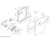 Схема №3 DWHD410JFM с изображением Внешняя дверь для посудомойки Bosch 00711191