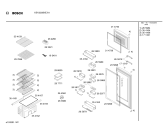 Схема №1 KSV3305NE с изображением Панель для холодильной камеры Bosch 00354156