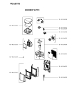 Схема №1 SO9080F0/AT0 с изображением Обшивка для ветродува Rowenta CS-00124326