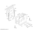 Схема №2 HEF173BS0 с изображением Панель управления для духового шкафа Bosch 11025134