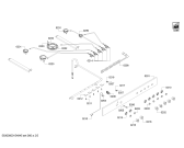 Схема №4 HSB775055N с изображением Панель управления для духового шкафа Bosch 00710528