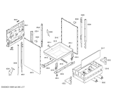 Схема №2 HLN448050S с изображением Панель управления для плиты (духовки) Bosch 00663572
