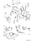Схема №1 AWM 8143 с изображением Обшивка для стиралки Whirlpool 481245214167
