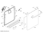 Схема №4 SHX6AP02UC с изображением Панель управления для посудомоечной машины Bosch 00683340