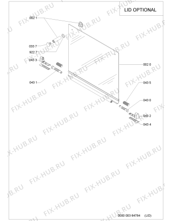 Схема №1 AKT 697/IX с изображением Пламярассекатель для электропечи Whirlpool 481236068727