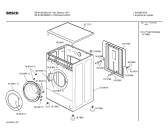 Схема №1 WFA206Q41L LAVADORA PROF 5PR 127V с изображением Панель управления для стиральной машины Bosch 00470682