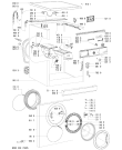 Схема №2 AWOD44055 (F091431) с изображением Инструкция по обслуживанию для стиральной машины Indesit C00365670