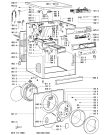 Схема №1 WA 8788 NORDIC с изображением Вноска для стиралки Whirlpool 481245210093