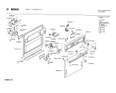 Схема №4 0730302616 SMI5312 с изображением Панель для посудомойки Bosch 00115518