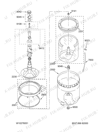 Схема №3 MVWC500VW1 с изображением Всякое Whirlpool 480110100366