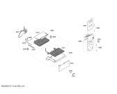 Схема №3 KGN36VB20 с изображением Дверь для холодильника Bosch 00710660