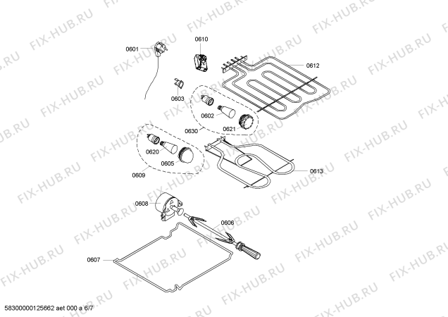 Схема №4 HSW745050N с изображением Лампа для плиты (духовки) Bosch 00426331