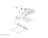 Схема №4 4CGX340N с изображением Решетка для духового шкафа Bosch 00183201