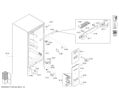 Схема №2 KGN36XW20R с изображением Инструкция по эксплуатации для холодильной камеры Bosch 00759074