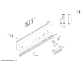 Схема №3 SMI50D05EU AquaStop с изображением Панель управления для посудомойки Bosch 00741957