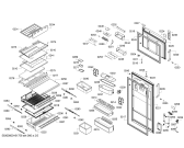 Схема №4 KDN46AI15N с изображением Крышка для холодильника Bosch 00612834