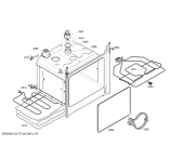 Схема №3 HEN320551 с изображением Панель управления для плиты (духовки) Bosch 00663035