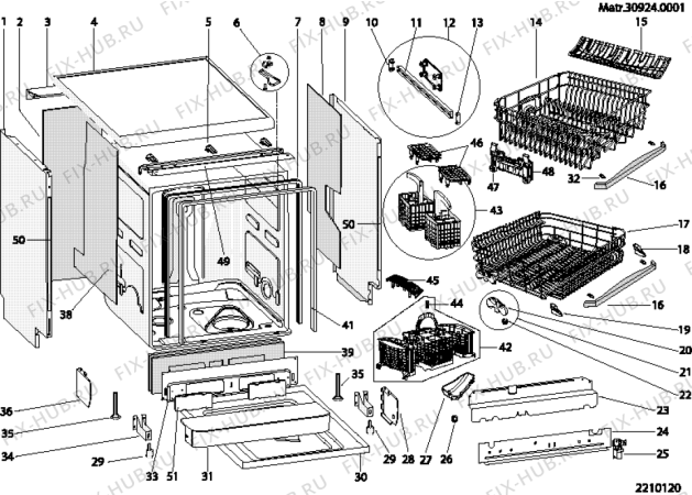Схема №2 LL6546FR (F033151) с изображением Электропитание для посудомоечной машины Indesit C00111881
