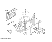 Схема №1 HSV422020E с изображением Панель управления для электропечи Bosch 00447618