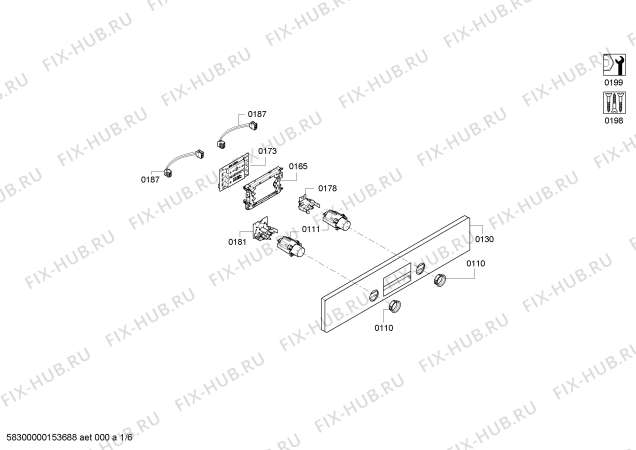 Схема №5 HBA74S420E Horno.BO.py.2d.b4.E3_CoT.pt_bsc.blanc с изображением Резиновая ножка для плиты (духовки) Bosch 00615245