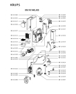 Схема №1 XN110140/FB0 с изображением Провод для кофеварки (кофемашины) Krups MS-624324