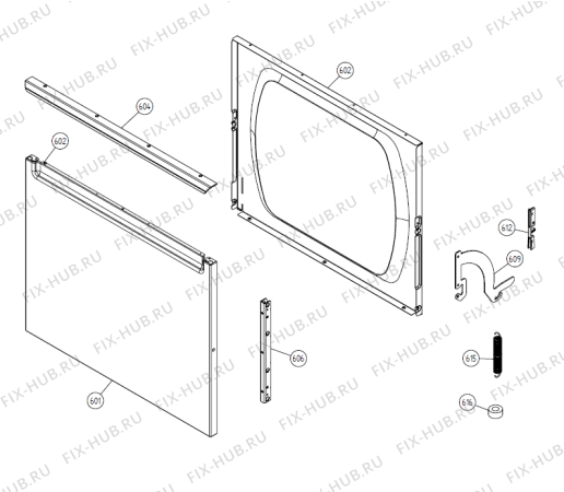 Взрыв-схема стиральной машины Gorenje W6021 with door US   -Titanium #107602117 (900003218, WM33AUS) - Схема узла 06