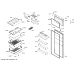 Схема №3 PKNT53NI20 с изображением Дверь для холодильной камеры Bosch 00711999