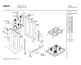 Схема №3 HSV482ASC Bosch с изображением Столешница для плиты (духовки) Bosch 00243447