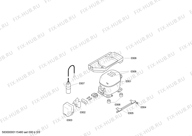 Схема №1 K1544X0FF с изображением Поднос для холодильника Bosch 00448312