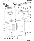 Схема №1 DI620A (F029932) с изображением Панель управления для электропосудомоечной машины Indesit C00098858