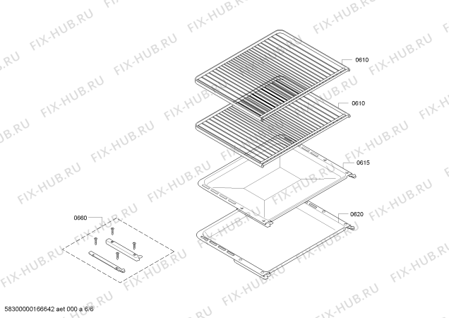 Схема №3 HBG73B520C с изображением Панель управления для плиты (духовки) Bosch 00708781