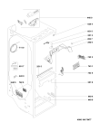 Схема №4 WSF5579 A+N с изображением Панель управления для холодильника Whirlpool 481010401251