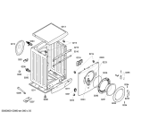 Схема №2 WAE28441 Bosch Maxx7 с изображением Силовой модуль для стиралки Bosch 00667374