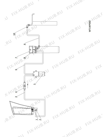 Схема №3 CTNTCIX2 (F082227) с изображением Другое для очистителя воды Indesit C00297607