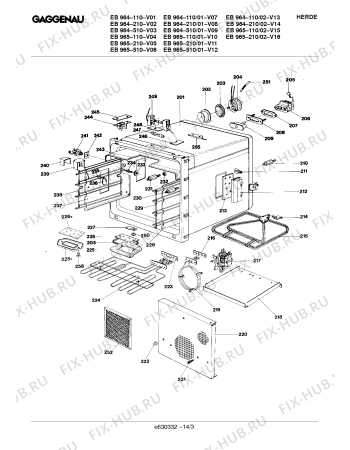 Схема №4 EB985110 с изображением Модуль управления для духового шкафа Bosch 00097531