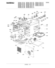 Схема №4 EB964110 с изображением Часть корпуса для плиты (духовки) Bosch 00210971