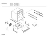 Схема №3 KULKB1 IKUA128.1 с изображением Планка для холодильника Bosch 00278422