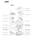 Схема №1 896701 с изображением Холдер фильтра  для электрокофемашины Seb MS-2452739
