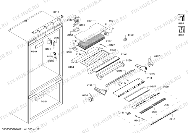 Схема №4 CIB30MIEL1 KF 1811 SF с изображением Силовой модуль для холодильника Bosch 00740747