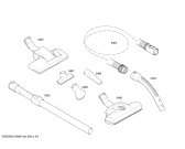 Схема №2 VSZ61262 Siemens Z6.0 parquet с изображением Крышка для электропылесоса Siemens 00674257