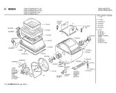 Схема №1 0722044379 V330 с изображением Уплотнитель для стиральной машины Bosch 00053745